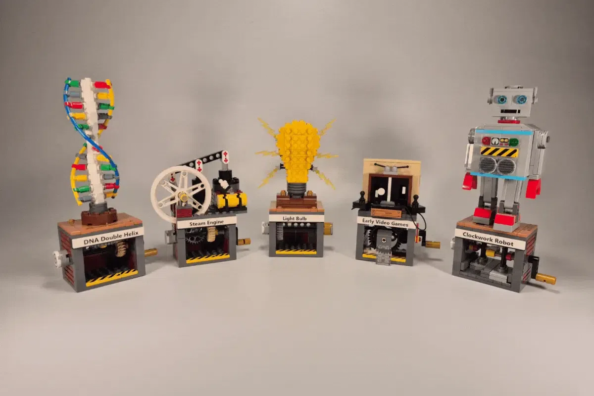 LEGO® Ideas STEAM Inventor Kit Reaches 10,000 Supporters with 11 Working Mechanisms (10000) ,  lego ideas steam inventor ki…
