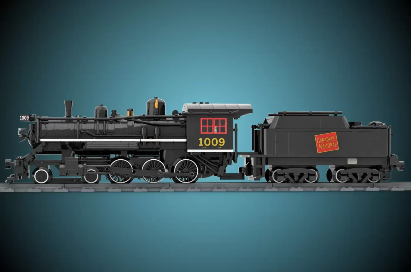 LEGO® Ideas Steam Train Canadian National 1009 Captures Historic Railway Magic — brick.news