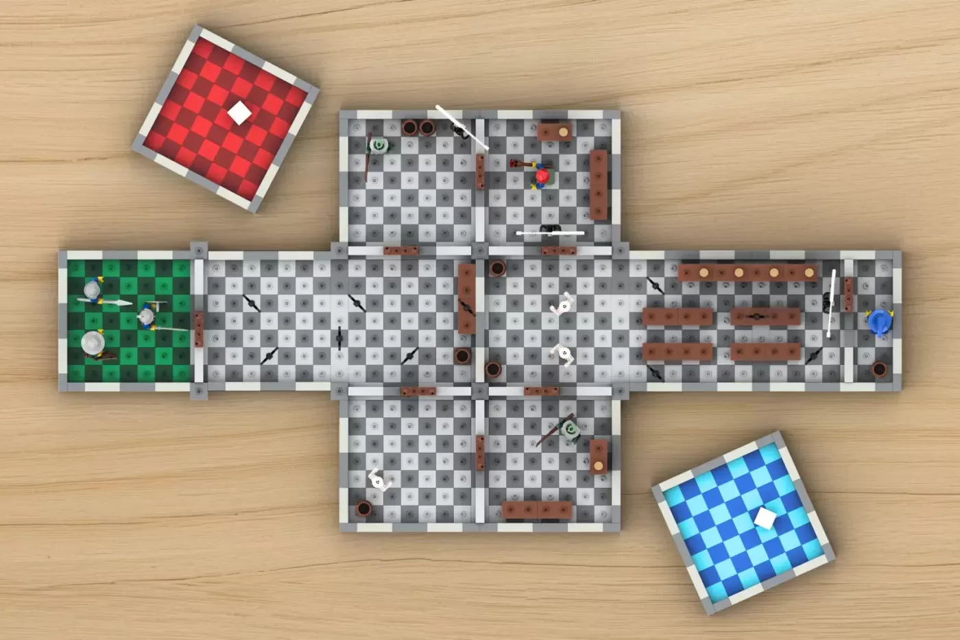 LEGO® Majisto Board Game Hits 10K Support on Ideas Platform ,  side view