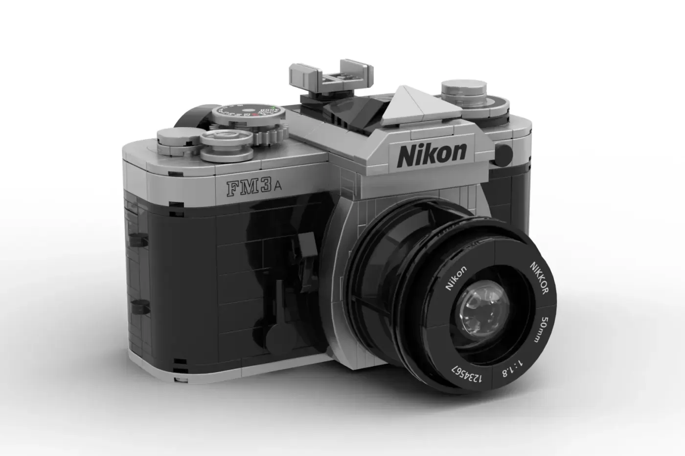 LEGO® Nikon Camera Idea Reaches 10,000 Supporters - Film Photography Gets the Brick Treatment (10000) ,  detail view