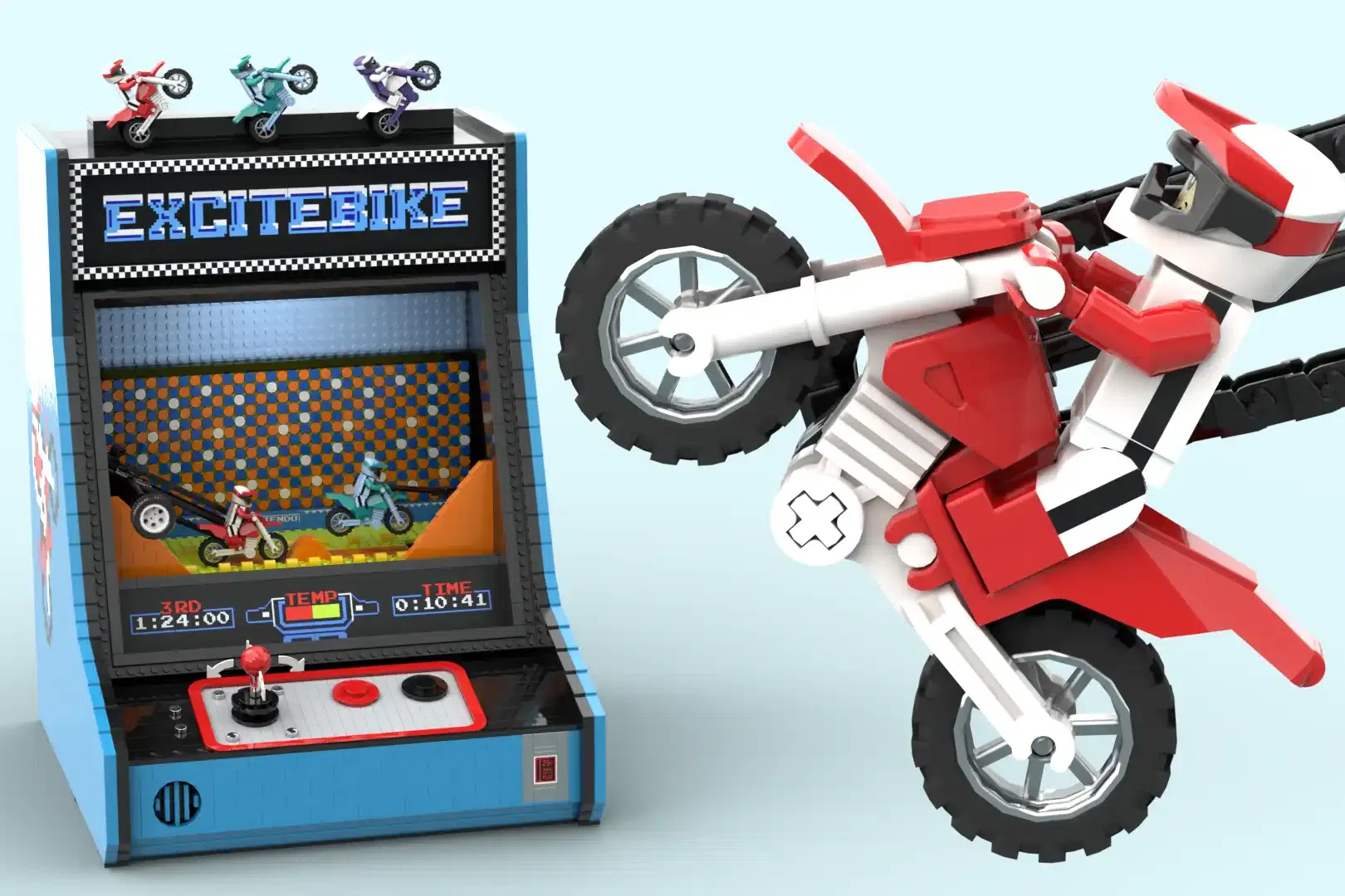 LEGO® Excitebike Arcade - Rev Your Engines for 10,000 Supporters