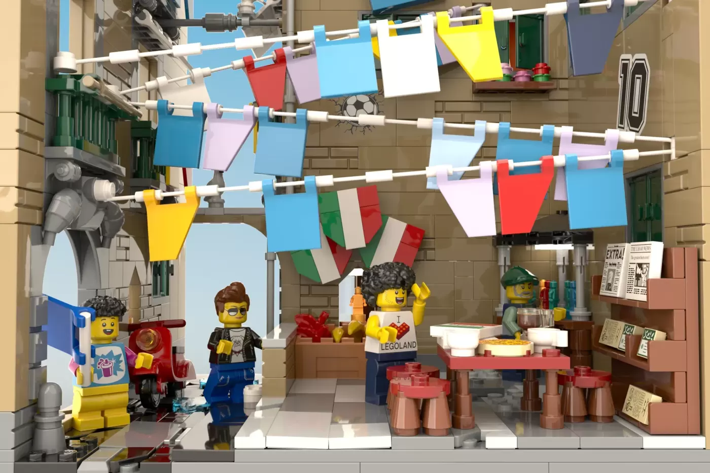 Naples - Quartieri Spagnoli Traz a Beleza Barroca para o LEGO® Ideas