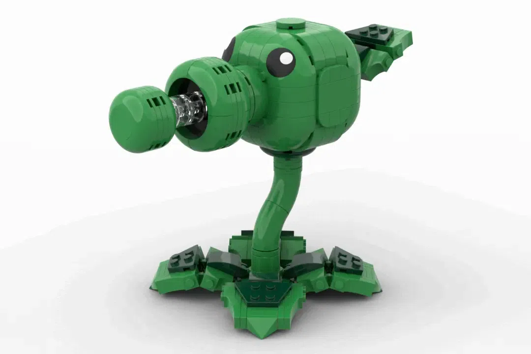 Plants vs. Zombies LEGO® Peashooter Reaches 10,000 Supporters on Ideas Platform