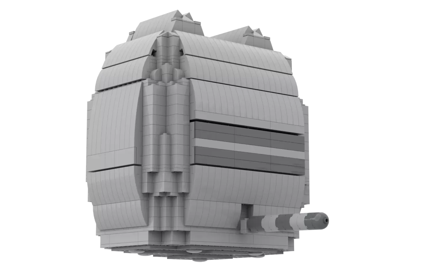 Pusheen With Pizza LEGO® Ideas Set Reaches 10,000 Supporters and Heads to Review (10000) , side view