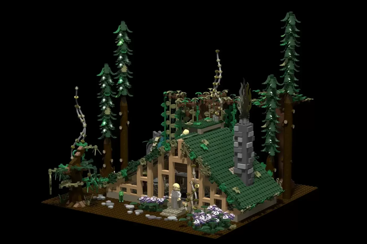 Taylor Swift LEGO® Folklore Cottage Hits 10,000 Supporters on Ideas Platform (10000) ,  detail view