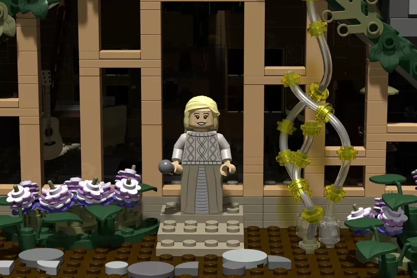 Taylor Swift LEGO® Folklore Cottage Hits 10,000 Supporters on Ideas Platform (10000) ,  close-up