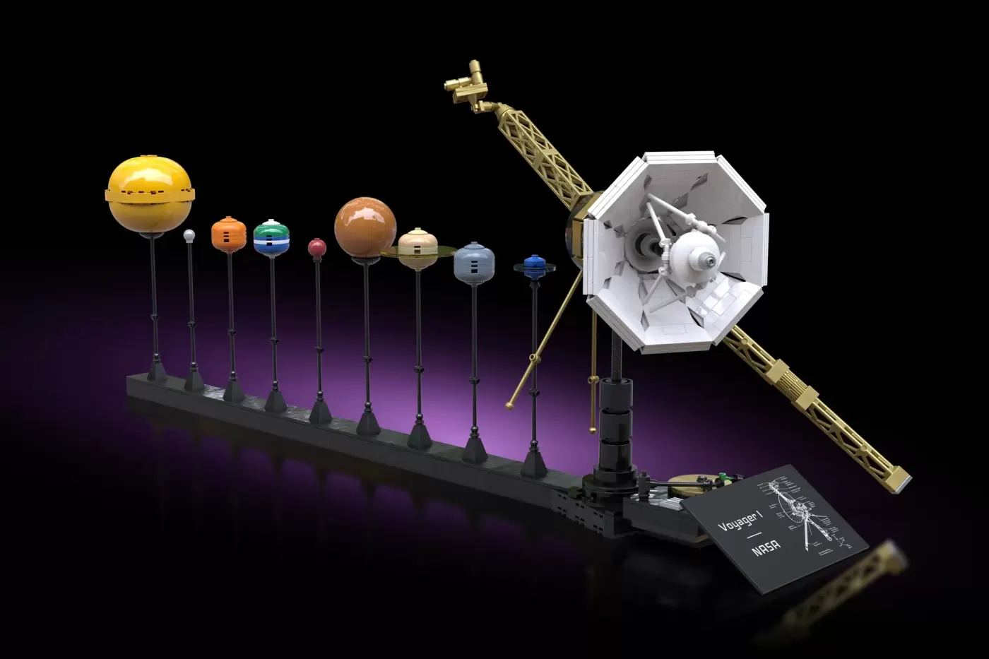 The Loneliness of the Voyager - A LEGO® Ideas Journey to the Stars , brick.news
