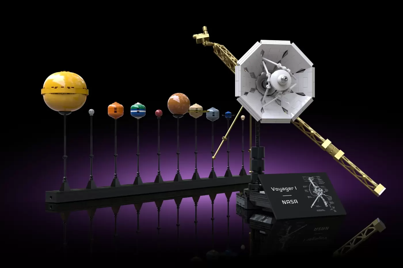 The Loneliness of the Voyager - A LEGO® Ideas Journey to the Stars , the loneliness the voyager legor ideas journey the st…