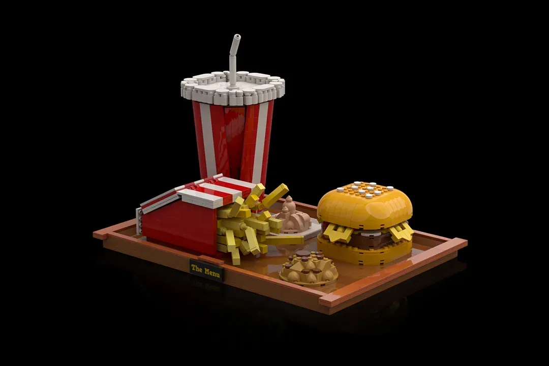 The Menu - A 1,411-Piece LEGO® Burger Feast You Cannot Eat