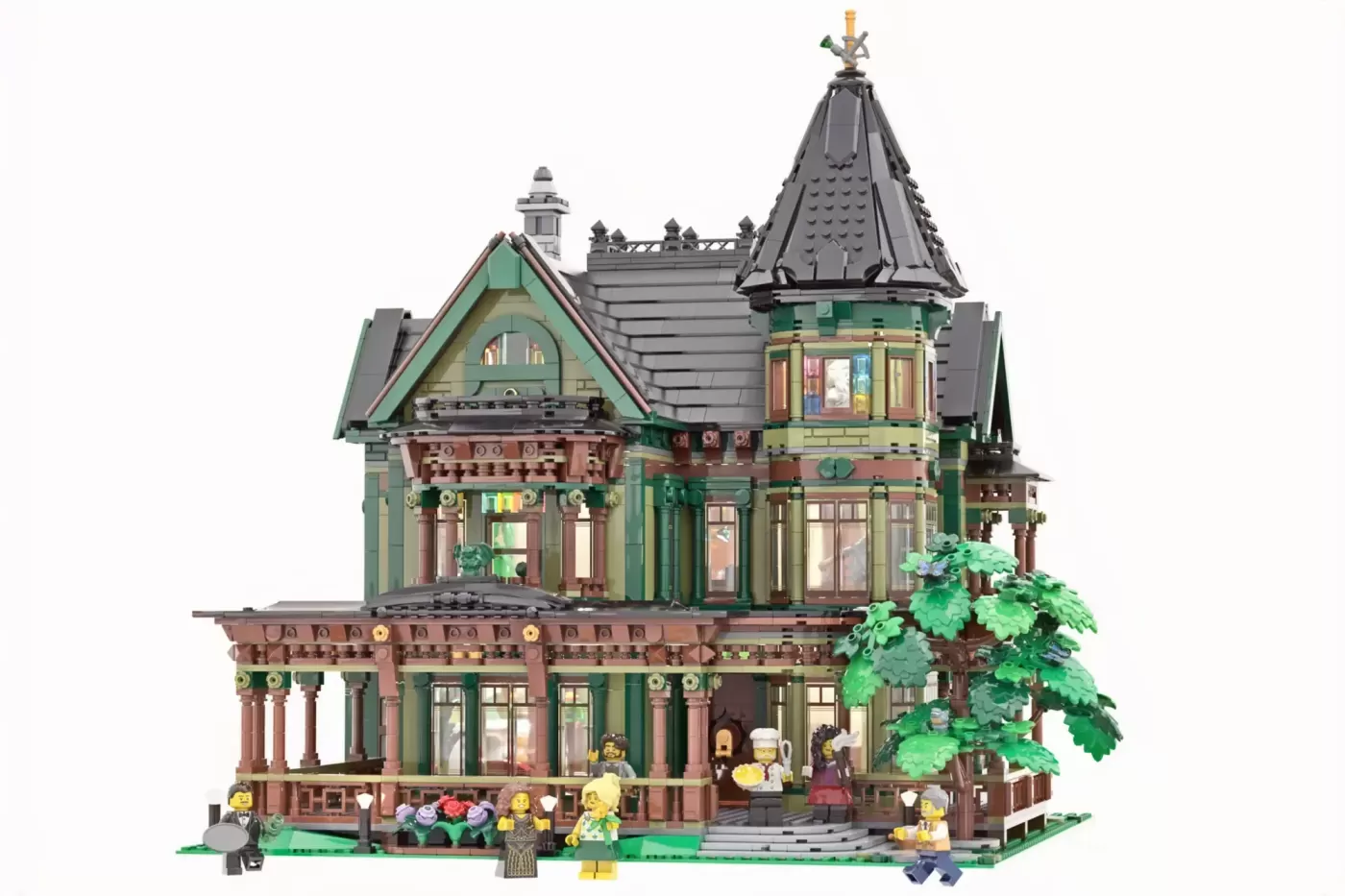 This 4,997-Piece LEGO® Victorian Mansion Just Hit 10,000 Supporters