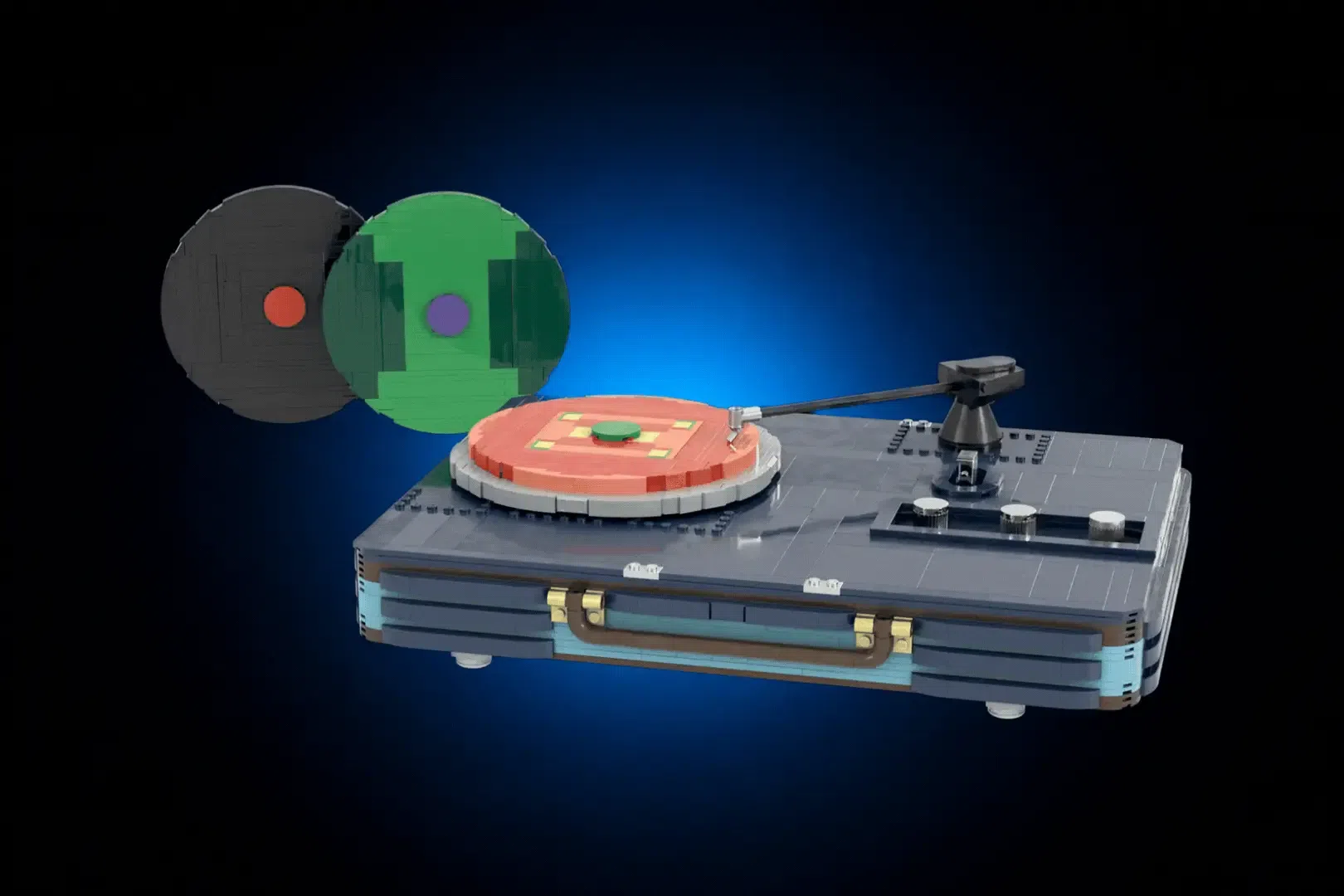 This LEGO® Ideas Turntable Actually Spins - and Plays Real Vinyl