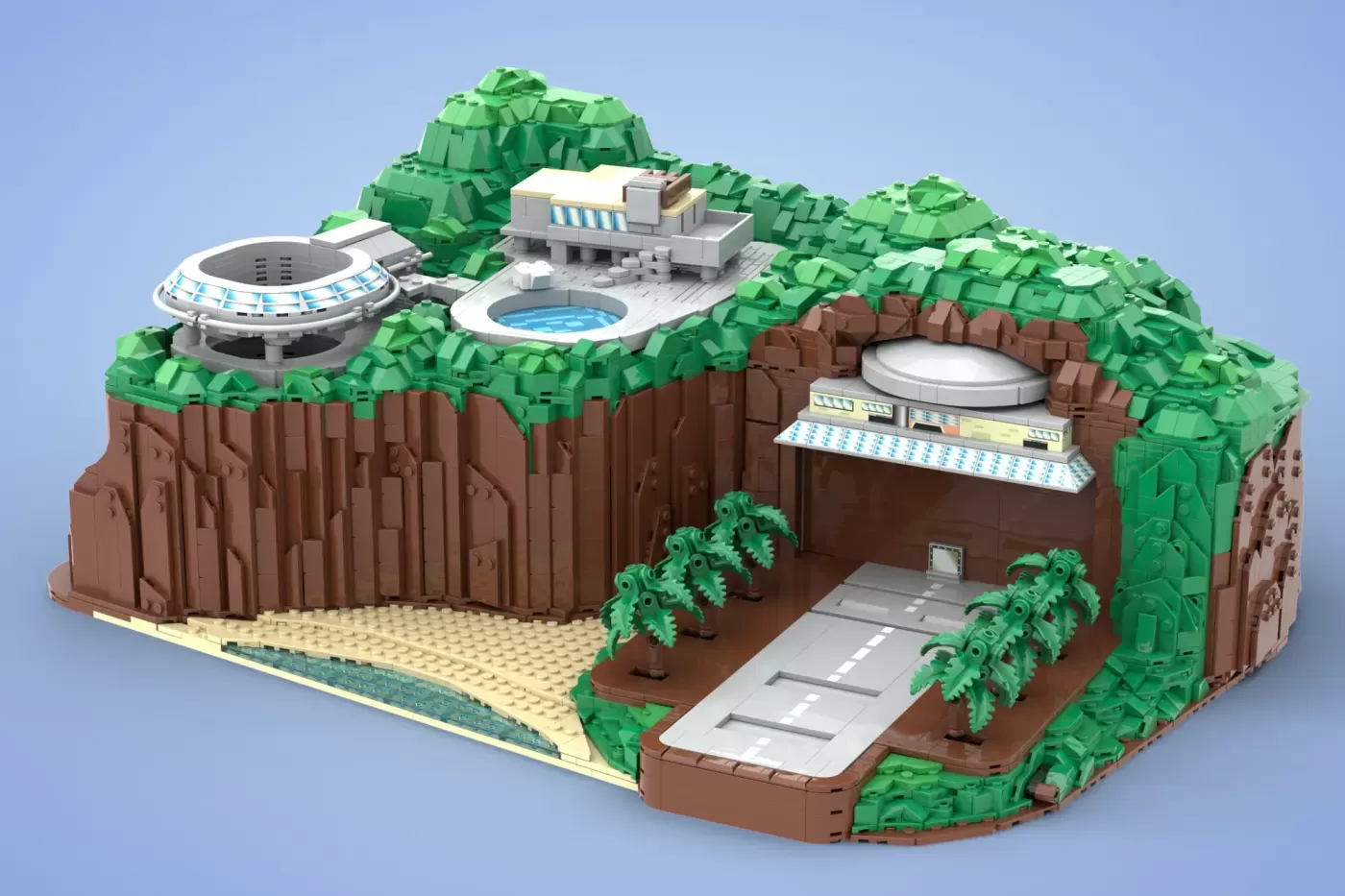 Thunderbirds Tracy Island - The Ultimate Rescue Mission Set ,  thunderbirds tracy island the ultimate rescue mission set im…