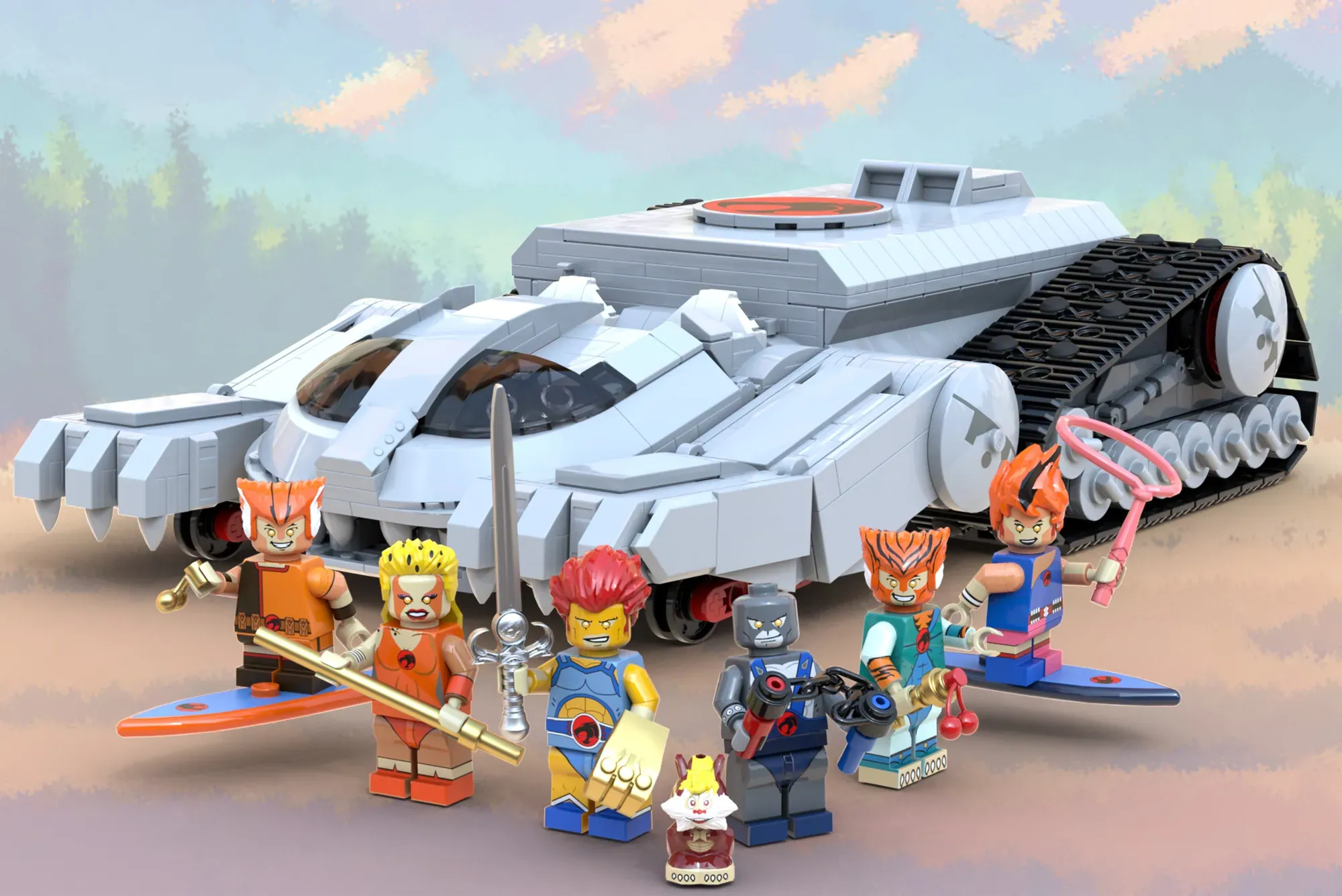 ThunderCats Ho! Roars Into LEGO® Ideas Review - 1,361 Bricks and a Battle-Ready Thundertank