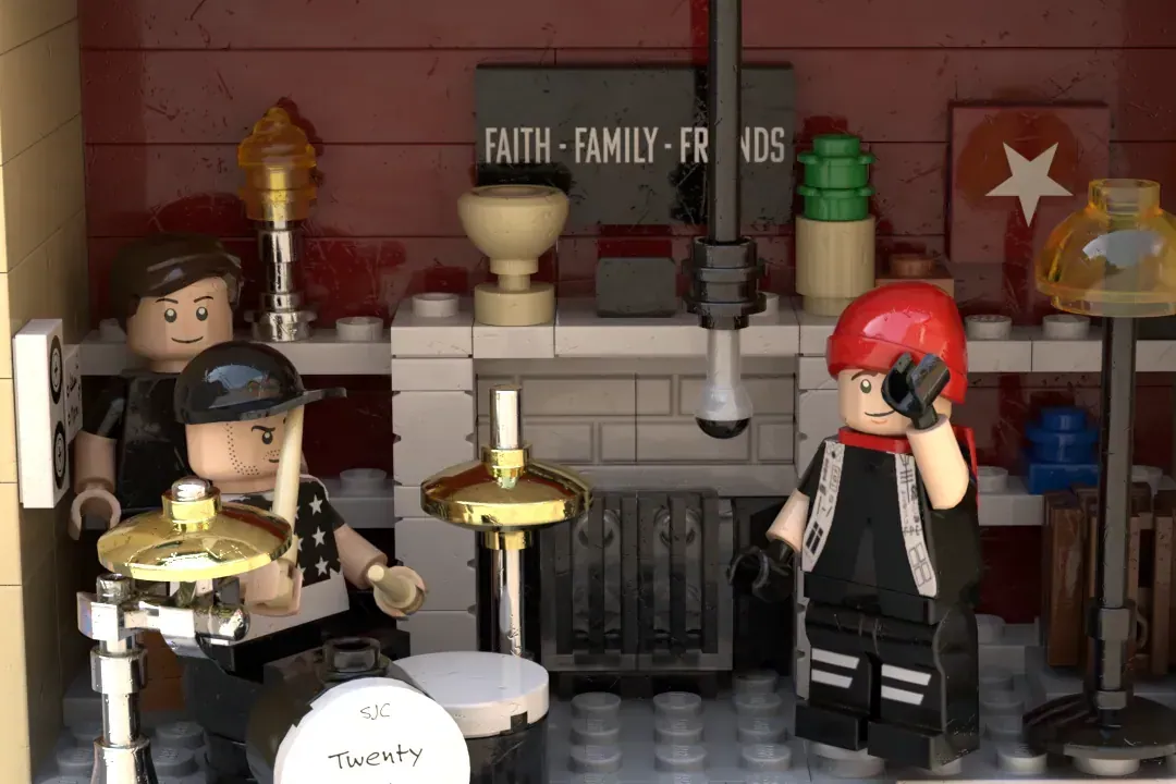 Twenty One Pilots LEGO® Ideas Set Hits 10K Supporters - Stressed Out House Could Become Reality ,  side view